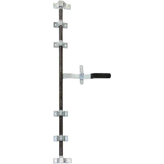 Zinc-Plated Cast Steel Trailer Door Cam Action Lock Kit With 13 Inch Steel Handle