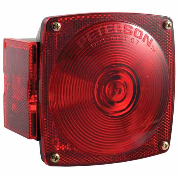 Replacement Combination Rear Driver Side Red Trailer Light Lens