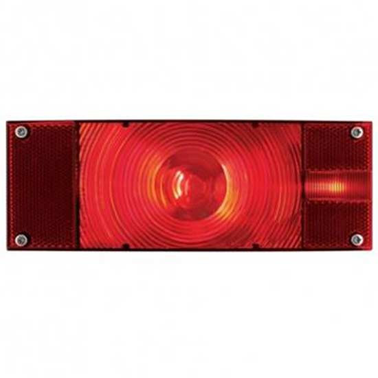Rectangular Submersible Combination Tail Light W/O License Light, 8 1/6 X 2 7/8 Inch
