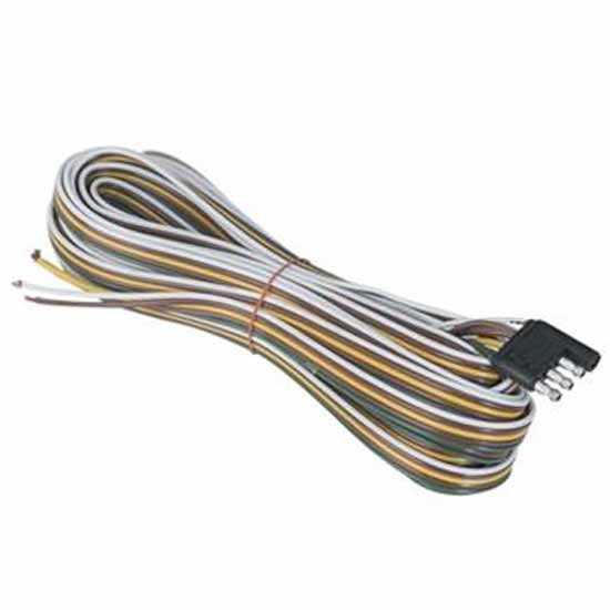 Over 80 Inch Wide LED Submersible Combination Tail Light Kit - Red LED / Red Lens