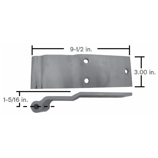 Aluminum Door Hinge UTI For Trailer