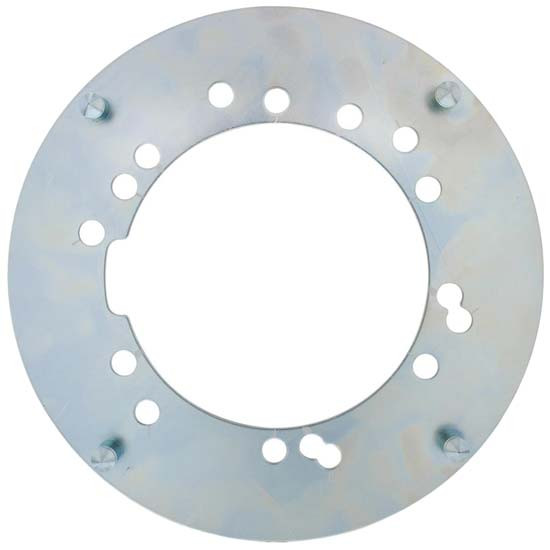 Universal Trailer Hubcap Mounting Adapter With Notch For 8 inch Hub Caps