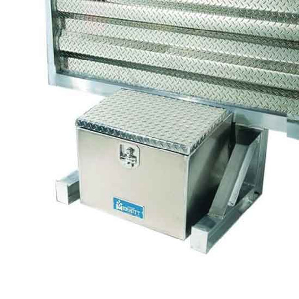 Merritt Aluminum Between Cab Rack Tool Box - 24 X 24 X 20 Inch