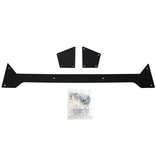 Black Steel Stubby End Cap Replacement Rub Plate Kit For Jeep Wrangler JK 2007-2018