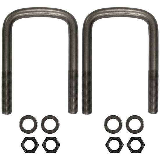 BESTfit Semi-Round U-Bolt Kit 3/4 X 4 X 7.25 Inch Replaces 453884C1 For International ProStar