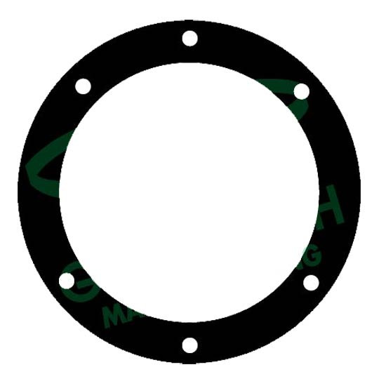 6- Hole Oiler Hubcap Gasket With 4.50 Inch Bolt Circle