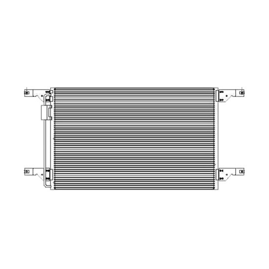 BESTfit AC Condenser 31.5 X 19 Inch For Freightliner Century, Columbia, FLD, M2 & Sterling LT7500-LT850