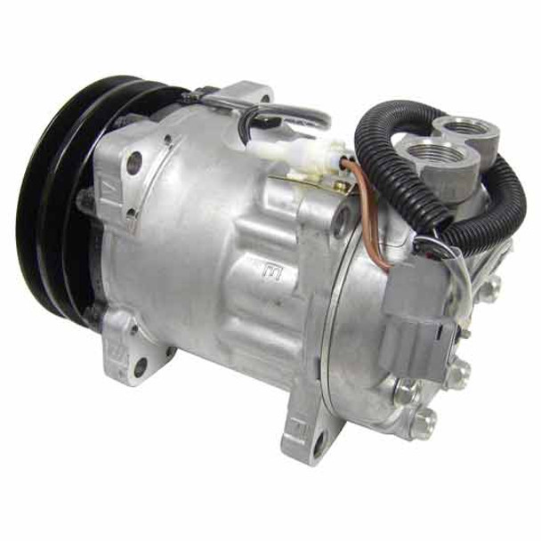 BESTfit AC Compressor With SD7H15 2 Groove Clutch Replaces F4HT-19D629CA For Ford & Sterling