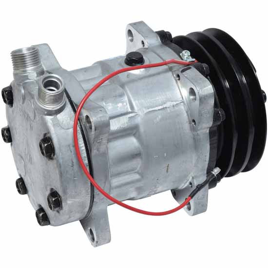 BESTfit 125MM AC Compressor Sanden SD7H13 2 Groove Replaces APBN83304101 For Freightliner & Mack