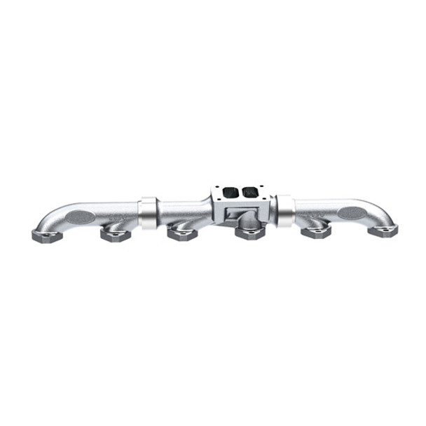 Ceramic-Coated Exhaust Manifold Replaces 146-9445 For Kenworth & Peterbilt With Holeset Turbo