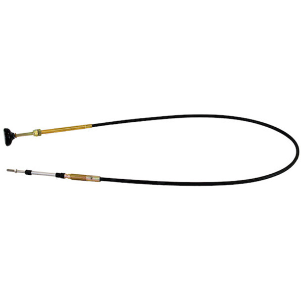 6 Foot PTO Control Cable W/ 3 Inch Travel, Rod End Control, Stainless Steel Core 6 Foot PTO Control Cable W/ 3 Inch Travel, Rod End Control, Stainless Steel Core