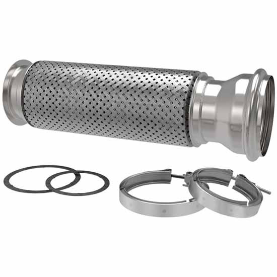 Exhaust Bellows Kit W/ V-Band Clamps, Gaskets For Mack CXu613