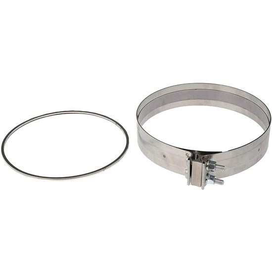 55MM Diesel Particulate Filter Gasket, Clamp Kit - Replaces A0004902241, A6804910480 For Freightliner & Western Star