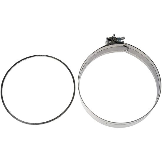 55MM Diesel Particulate Filter Gasket, Clamp Kit - Replaces A0004902241, A6804910480 For Freightliner & Western Star