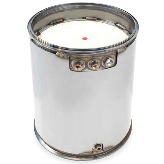 1-Piece Stainless Steel Diesel Particulate Filter Replaces A6804910794 For Detroit Diesel DD13/DD15 Engines