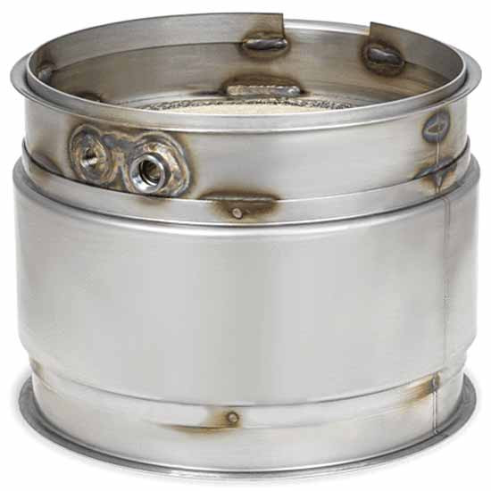 1-Piece Stainless Steel Diesel Particulate Filter Replaces 5287480NX, 4965285NX For Cummins ISB Engine