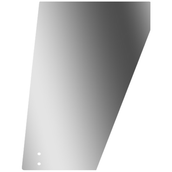 Stainless Steel Blank Extended Cowl Panel Covers For Peterbilt 359 1967-1987