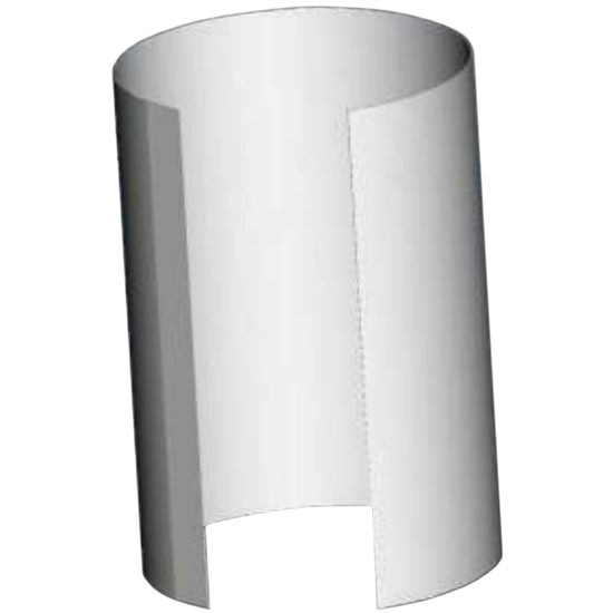 21.875 Inch Stainless Steel Air Cleaner Wrap For Peterbilt, Kenworth W/ 15 Inch Vortox