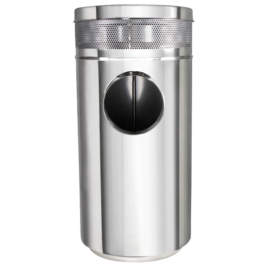 15 Inch 304 Stainless Steel Air Cleaner With 2 Inch Chopped Top For Peterbilt & Kenworth