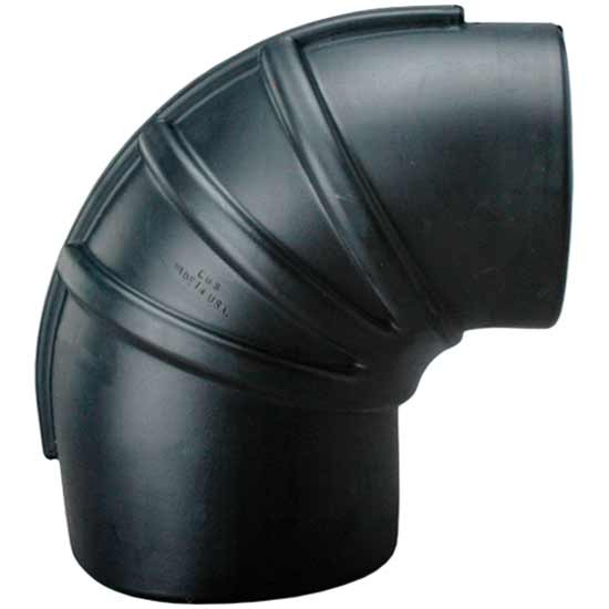 TPHD 90 Degree ID Rubber Reducing Elbow, 6 Inch ID To 5.5 Inch For International