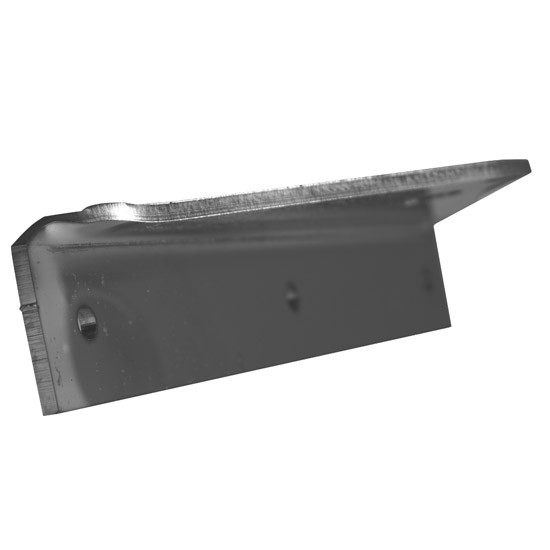 Stainless Steel Polished CB Antenna Mount Bracket For Rear of Sleeper By CSM For Peterbilt & Kenworth