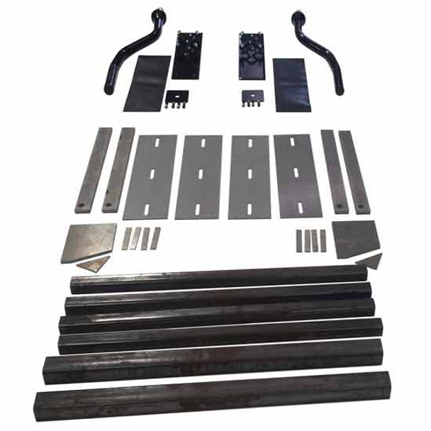 CSM Fender Bracket Set For Full Fenders Peterbilt Low Air Leaf And Kenworth AG400L Suspensions