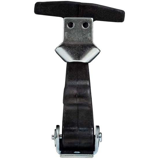 4.875 Inch Easy Grip Rubber Hood Latch W/ U-Bracket