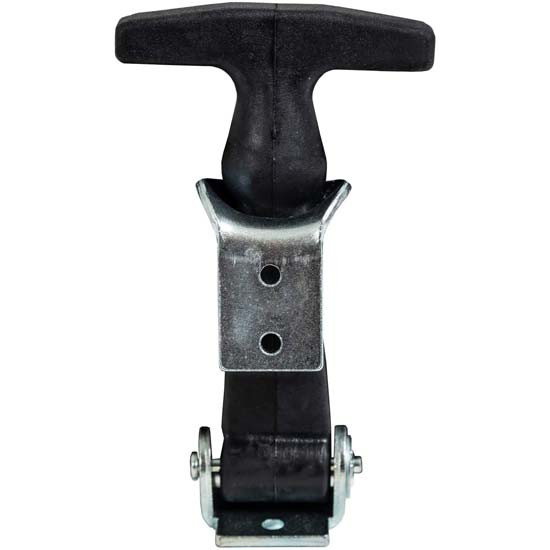 4.875 Inch Easy Grip Rubber Hood Latch W/ A-Bracket