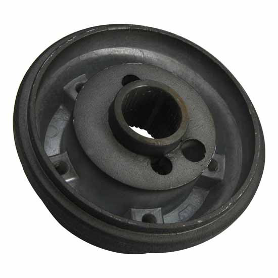 Black 5 Hole Steering Wheel Hub Adapter For Fixed Tilted Column