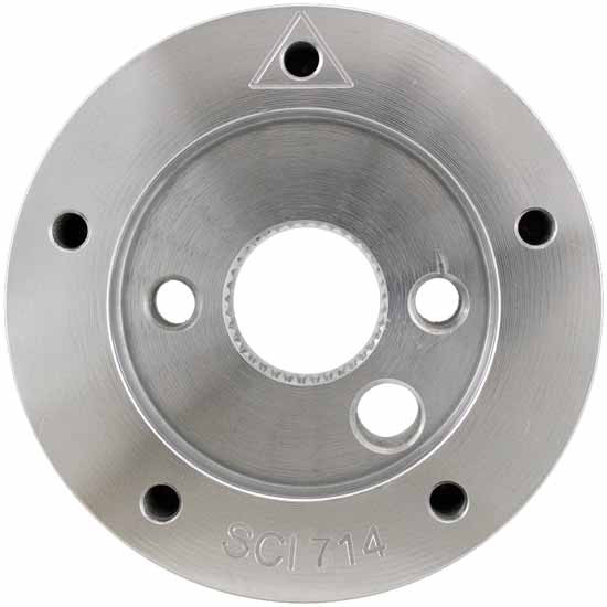 Polished Aluminum Steering Wheel Hub Adapter W/ 5 Hole Bolt Pattern For Steering Creation Wheel
