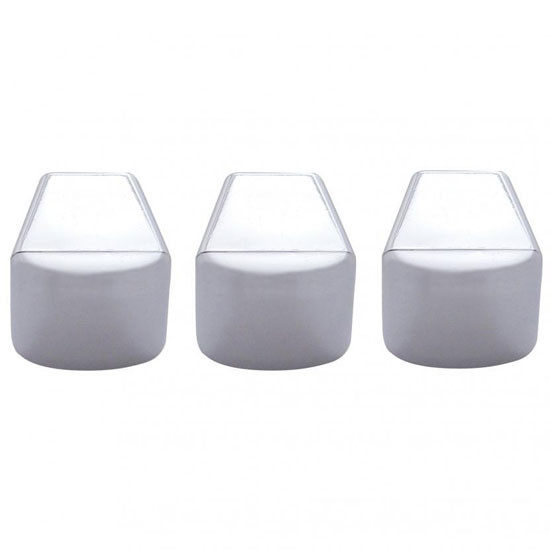Chrome AC Slider Knobs - 3 Pack