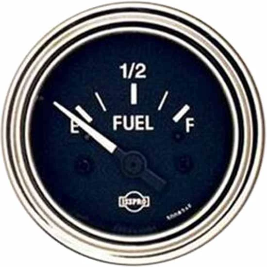 Isspro 2 Inch Chrome Electric Fuel Level Gauge  240-33 ohm