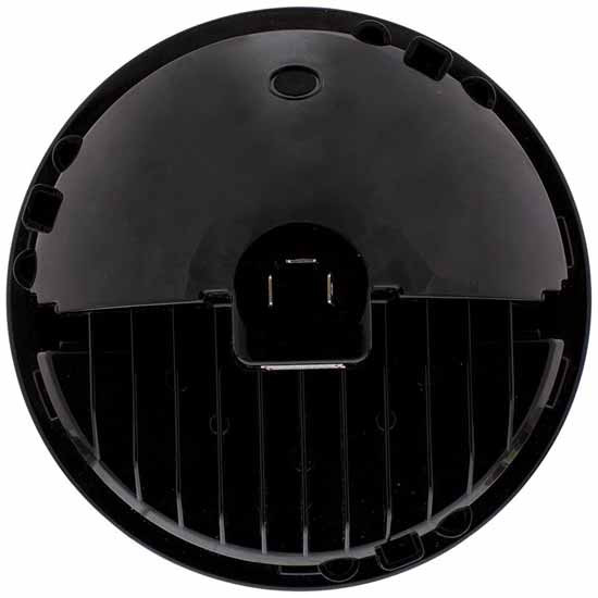 7 Inch Round High Power LED Headlight With 500 Lumen Low Beam, 950 Lumen High Beam