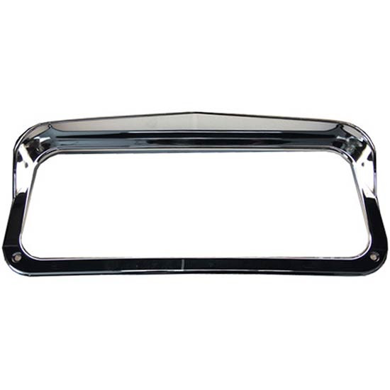 BESTfit Chrome Dual Rectangular Headlight Bezel For LED Headlight Assemblies