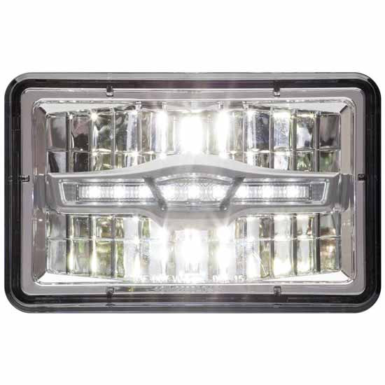 4 X 6 Inch Low Beam Headlight, 1638 Lumen