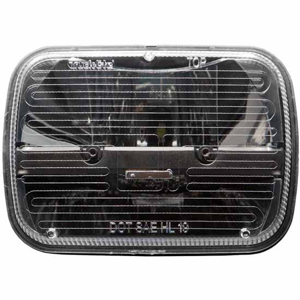 5 X 7 Inch Square LED Heated Headlight With Complex Reflector Lens 5 X 7 Inch Square LED Heated Headlight With Complex Reflector Lens