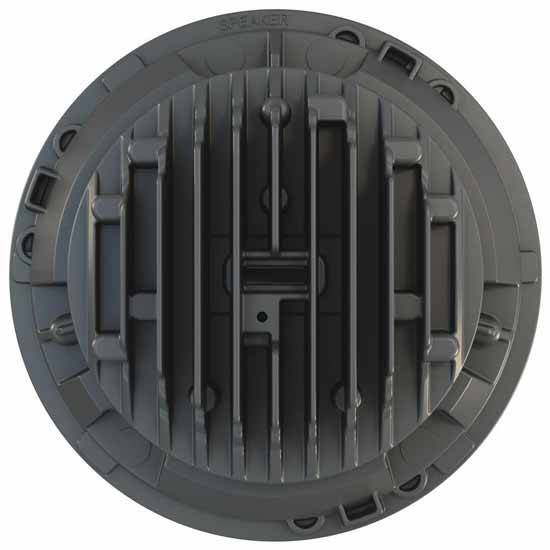 Evolution 2 Dual Burn LED Headlight 7 Inch W/ Chrome Inner Bezel