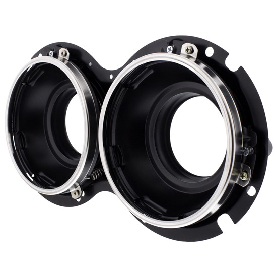 Peterbilt 359 Inner Lamp Bucket Complete Dual Housing