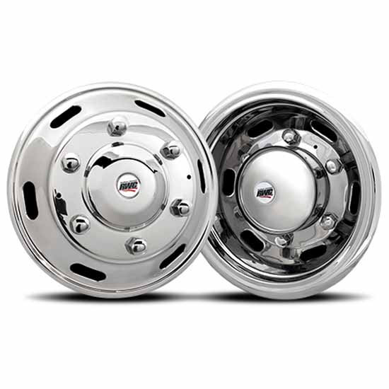 6 X 19.5 Inch E-Series Simulator Kit, 6 Lugs, 2 Hand Holes W/ 1 Piece Brks For TOPY 127 Wheels For Hino & Isuzu