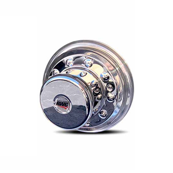 19.5 Inch Rear Set Low Profile Cover Up Hub Cover For Ford F450, F550, International TerraStar
