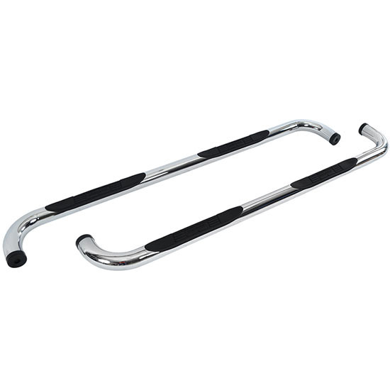 Go Rhino 4000 Series Chrome Side Steps & Mounting Brackets For Nissan Titan W/ 4 Doors & Extended Cab