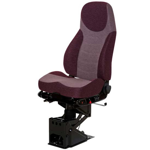 Cajun Red & Patchwork Plum 2 Tone Mordura Cloth Corsair Air High Back Seat Standard Base W/ Air Lumbar Support, Bellows, Heat, & W/O Arm Rests & Back Cycler Cajun Red & Patchwork Plum 2 Tone Mordura Cloth Corsair Air High Back Seat Standard Base W/ Air Lumbar Support, Bellows, Heat, & W/O Arm Rests & Back Cycler