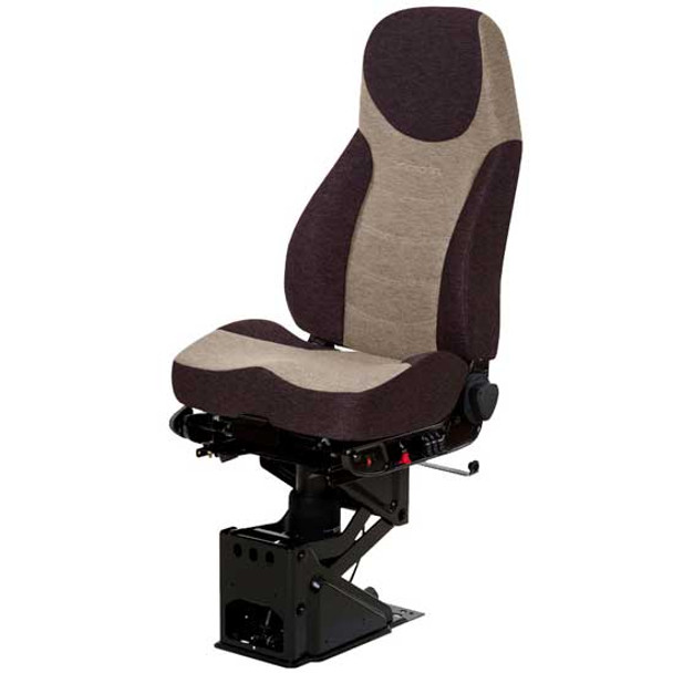 Chocolate Brown & Light Tan 2 Tone Mordura Cloth Corsair Air High Back Seat Standard Base W/ Air Lumbar Support, Bellows, Heat, & W/O Arm Rests & Back Cycler Chocolate Brown & Light Tan 2 Tone Mordura Cloth Corsair Air High Back Seat Standard Base W/ Air Lumbar Support, Bellows, Heat, & W/O Arm Rests & Back Cycler