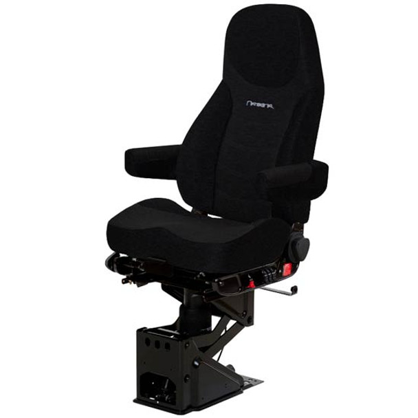 Black Mordura Cloth Corsair Air High Back Seat Standard Base W/ Arm Rest, Air Lumbar Support, Back Cycler, & Bellows Black Mordura Cloth Corsair Air High Back Seat Standard Base W/ Arm Rest, Air Lumbar Support, Back Cycler, & Bellows