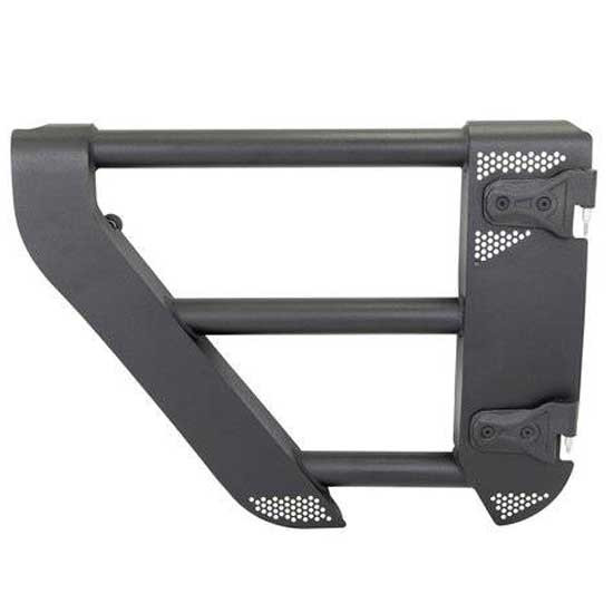 Go Rhino Black Steel Rear Trailline Tube Doors For 2007 - 2017 Jeep Wrangler
