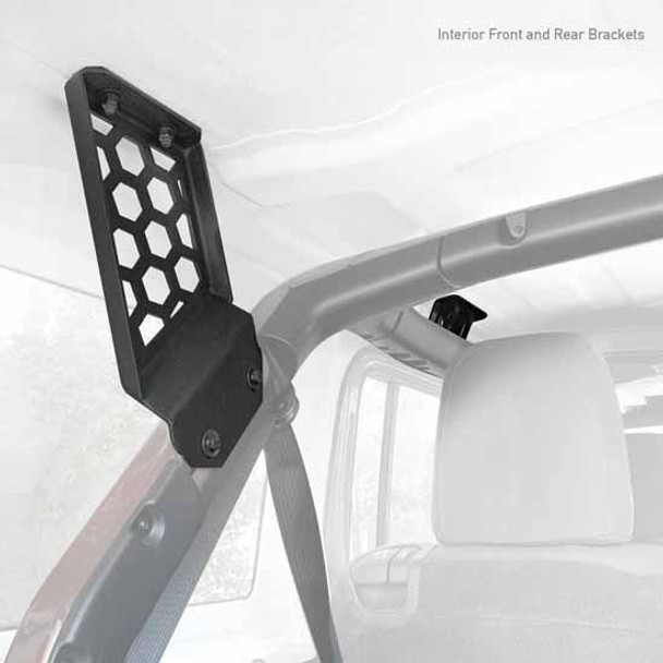 Go Rhino SRM Rack Mounting Kit For Jeep Wrangler JLU