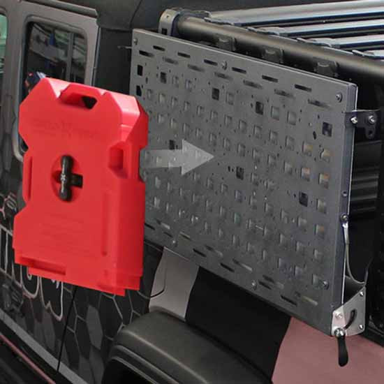 Go Rhino Aluminum XRS Accessory Gear Table - Fold Down