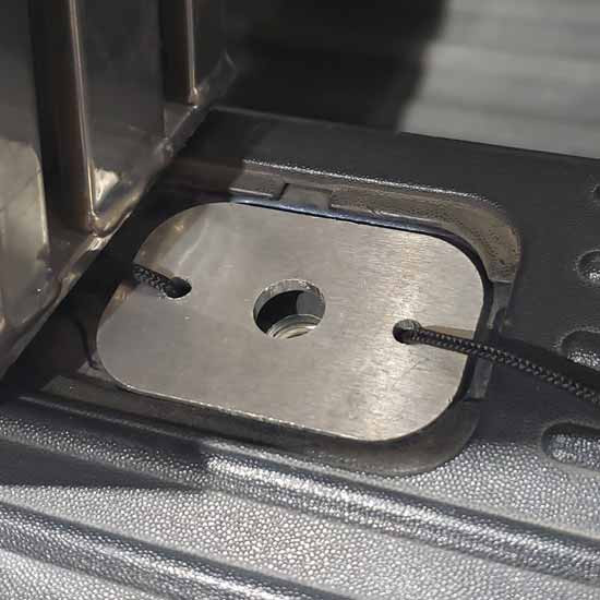 Merritt Mounting Kit For Light Duty Cab Rack W/ Plates & Clamps