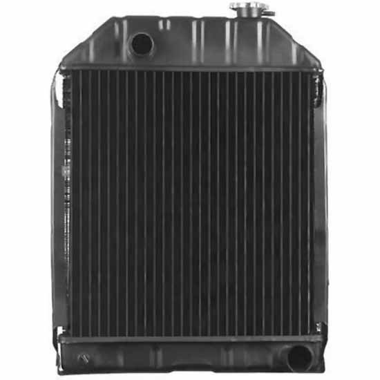 BESTfit Copper Brass Radiator With Grille-Side Oil Cooler 15.5 X 17.375 Inch For Ford-New Holland Tractors