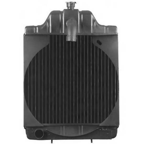 BESTfit Copper Brass Radiator With Oil Cooler 18 X 18.25 Inch For Case ...